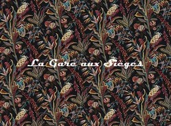 Tissu Braqueni - Jardin d'hiver - rf: B7596.001 Multicolore