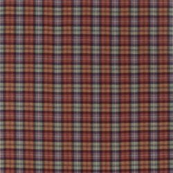 Tissu Sanderson - Fenton Check - rf: 236742 Russet/Amber