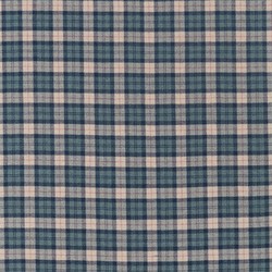 Tissu Sanderson - Fenton Check - rf: 236739 Teal