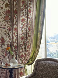 Tissu Braqueni - Rayure Petits Appartements de la Reine - rf: B7651.001 Jouy