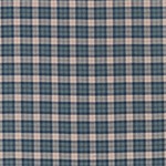 Tissu Sanderson - Fenton Check - rf: 236739 Teal