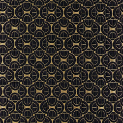 Tissu Casamance - Serlio - rf: 1157.0545 Noir