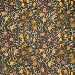 Tissu Morris & Co - Fruit Velvet - rf: 236926 Walnt/Bullrush