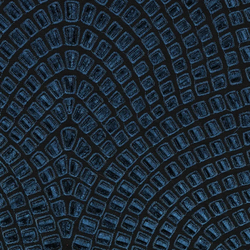 Tissu Misia - Beauslour - rf: M435.303 Bleu Misia
