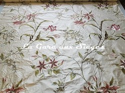 Tissu Colefax & Fowler - Madeleine Silk - rf: F3813.01 Cream ( laize )