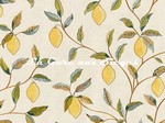 Tissu William Morris - Lemon Tree Embroidery - réf: 236823 Bayleaf/Lemon
