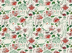 Tissu Rubelli - Rose Garden - rf: 30511.001 Multi