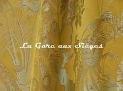 Tissu Lelivre - La Parade des Oiseaux - rf: 4253.04 Or