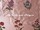Tissu Braqueni - Herbier Broderie - rf: B7564.001 Vieux rose ( dtail )