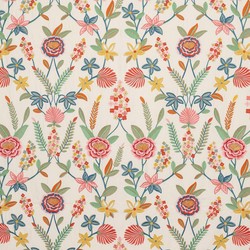 Tissu Jane Churchill - Camille - rf: J0261.01 Pink/Green