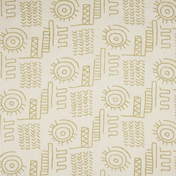 Tissu Boussac - Kong - rf: O7949.001 Ivoire
