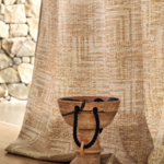 Tissu Casamance - Papago - rf: 4224.0267 Terre de Sienne