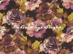 Tissu Rubelli - La Vie en Rose - rf: 30412.001 Rosa/Giallo
