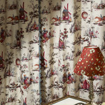 Tissu Braqueni - Scnes de Campagne - rf: B7692.001 Original