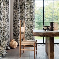 Tissu Casamance - Varlata - rf: 4841.0214 Noir