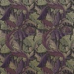 Tissu William Morris - Acanthus Tapestry - rf: 230271 Grape/Heather