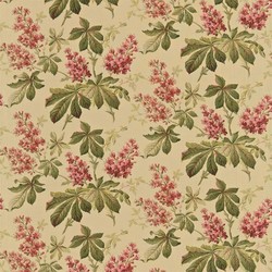 Tissu Sanderson - Pavia - rf: DCOUPA201 Ruby/Emerald