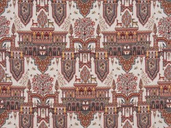Tissu Braqueni - Le Palais imprial - rf: B7597.001 Multicolore