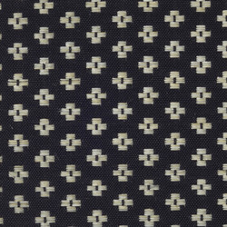 Tissu Le Crin - Nircel 201 - rf: C0201.044 Noir Blanc