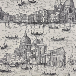 Tissu Fadini Borghi - Canalasso - rf: I6634.001 Inchiostro