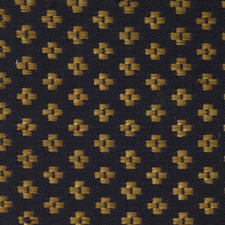 Tissu Le Crin - Nircel 201 - rf: C0201.047 Noir Or