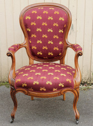 Fauteuil cabriolet Louis Philippe