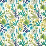 Tissu Harlequin - Nalina - rf: 120335 zest/Lagoon/Gooseberry