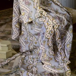 Tissu Braqueni - Clisson - rf: B7693.002 Ciel