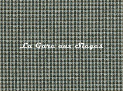 Tissu Misia - Terra Brazil - rf: M198.107 Bleu paon