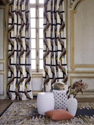 Tissu Fadini Borghi - Cosma - rf: I6607.001 Absinthe
