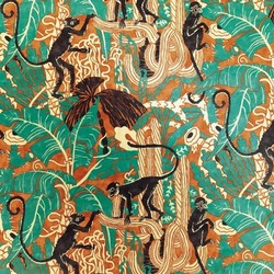 Tissu Misia - Capucin - rf: M123.602 Jade