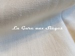 Tissu Lelièvre - Littoral - réf: 1485.01 Blanc