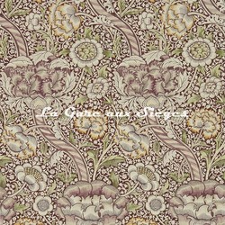 Papier peint William Morris - Wandle - rf: 216424 Wine/Saffron