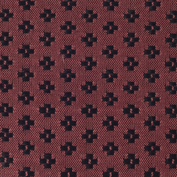 Tissu Le Crin - Nircel 201 - rf: C0201.040 Rouge Noir
