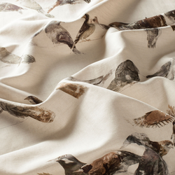 Tissu Chivasso - Birdsong - rf: CH2718/020 Noir