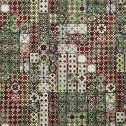 Tissu Jean Paul Gaultier - Azulejos - rf: 3463.03 Laque