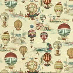 Tissu Pierre Frey - Les Aronefs - rf: F2134.002 Crme