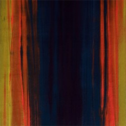 Tissu Harlequin - Amazilia velvets - rf: 131509 Mustard/Papaya/Indigo