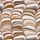 Tissu Casamance - Strates - rf: 4627.0130 Ambre/Rose poudre
