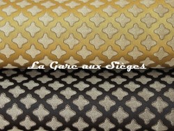 Tissu Mtaphores - Dandy - rf: 71223 - Coloris: 006 Vermeil - 007 Ombre