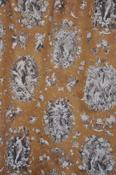 Tissu Jean Paul Gaultier - Angelots - rf: 3445.03 Terre