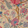 Tissu Braqueni - Le gand Corail - rf: B080A.001 Rouge/Fond Crme