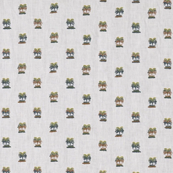 Tissu Braqueni - Les Palmiers de Comoglio - rf: B7699.001 Palmeraie