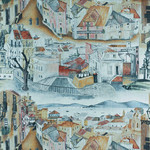 Tissu Gaston y Danila - Gran Via - rf: GDT.5214.001 Multi