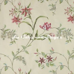 Tissu Colefax & Fowler - Madeleine Silk - rf: F3813.01 Cream