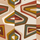 Tissu Casamance - West Dream - rf: 4378.0356 Orange brle/Ocre
