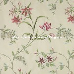 Tissu Colefax &amp; Fowler - Madeleine Silk - rf: F3813.01 Cream