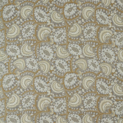 Tissu Zoffany - Suzani Archive Weave - rf: 333087 Zinc