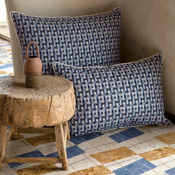 Tissu Pierre Frey - Tao - rf: F3817.003 Indigo