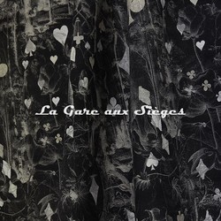 Tissu Jean Paul Gaultier - Tarot - rf: 3489.03 Noir